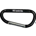 3" Metal Carabiner w/ O-Ring